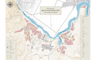 Bannockburn Vineyard Owners Map