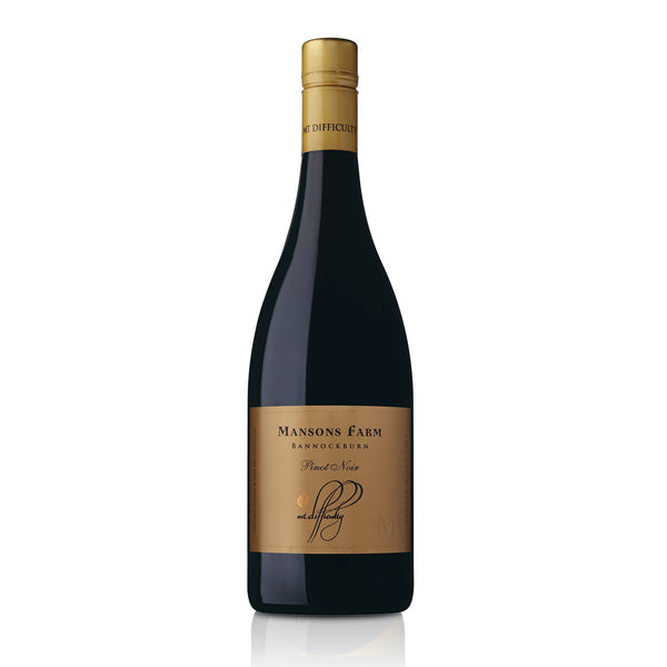 Mt Difficulty Bannockburn Mansons Farm Pinot Noir 2016